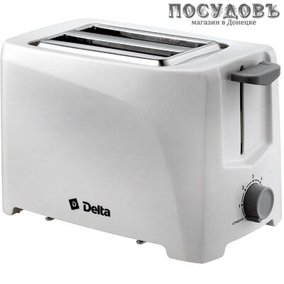 Delta DL-6900 тостер на 2 шт, 700 Вт, цвет белый