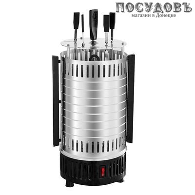 Delta DL-6700 шашлычница электрическая 900 Вт, 5 шампуров 33 см
