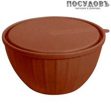 Пластик Репаблик Sugar n Spice Vanilla 186611005 латте салатник 1700 мл   (с крышкой) без упаковки 1 шт.