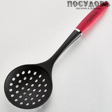 Alpenkok Perfecto AK-5235Y, шумовка, 340 мм, нейлон, пластиковая Soft Touch ручка, цвет бордовый