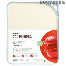 Полимербыт Vinkel light 80816 доска разделочная, полипропилен 290×240×15 мм
