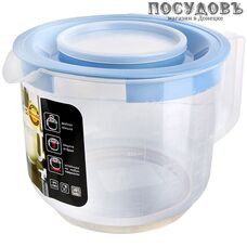 Plast Team PT1360ТГ-9 емкость для миксера с крышкой, 2000 мл, полипропилен, туманно-голубой, 2 пр. Plast Team PT1360ТГ-9 емкость для миксера с крышкой, 2000 мл, полипропилен, туманно-голубой, 2 пр.