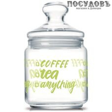 Luminarc Tea&Coffe Q4097 банка для хранения со стеклянной крышкой, 500 мл, стекло 1 шт.