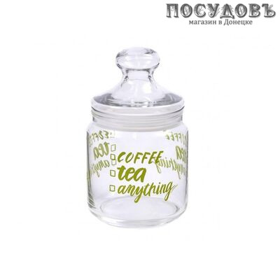 Luminarc Tea&Coffe Q4098 банка для хранения со стеклянной крышкой, 750 мл, стекло 1 шт.