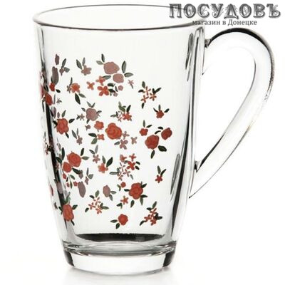 Pasabahce Provence 55393SLBS кружка, 330 мл, стекло, без упаковки 1 шт.