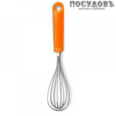 HITT Colorfest HCF-G101, венчик, Ø60×h290 мм, сталь нержавеющая, цвет оранжевый