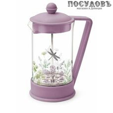 HITT Botanica H-BO138 френч-пресс, стекло термостойкое, пластик, 600 мл