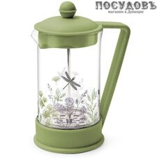HITT Organic H-OG126 френч-пресс, стекло термостойкое, пластик, 600 мл