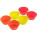 HITT Colorfest HCF-S04 формы для выпечки кекса, силикон, Ø75 мм, микс, 6 шт.
