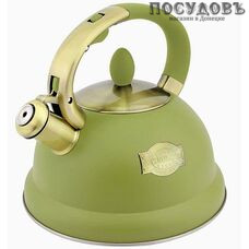 ZEIDAN Z-4314 чайник со свистком, 3,0 л, сталь нержавеющая