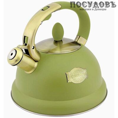 ZEIDAN Z-4314 чайник со свистком, 3,0 л, сталь нержавеющая