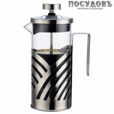 ZEIDAN Z-4205 френч-пресс, стекло термостойкое, сталь нержавеющая, 350 мл
