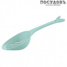 Phibo Basic 431297231, ложка-дуршлаг, 332×111×58 мм, полипропилен, цвет голубой