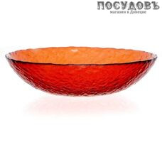 Pasabahce Enjoy Red 10375SLBD3 тарелка глубокая, стекло упрочненное, цвет красный, Ø190×50 мм, 500мл