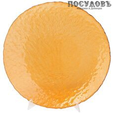 Pasabahce Enjoy Orange 10381SLBD1 тарелка обеденная, стекло упрочненное, цвет оранжевый, Ø240 мм