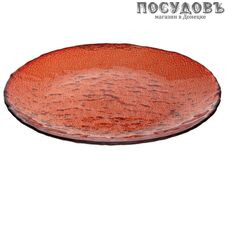 Pasabahce Enjoy Red 10381SLBD3 тарелка обеденная, стекло упрочненное, цвет красный, Ø240 мм