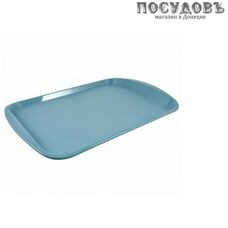 Пластик Репаблик PT9215ГО-20 поднос с ручками, полипропилен, 435×305×25 мм, голубой океан