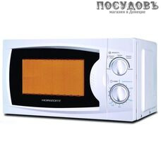Horizont 20MW700-1378CTW отдельностоящая микроволновая печь, 700 Вт, 20 л, белый