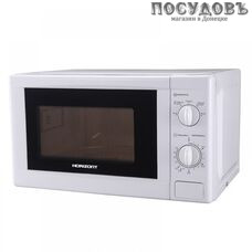 Horizont 20MW800-1378BTW отдельностоящая микроволновая печь, 800 Вт, 20 л, белый