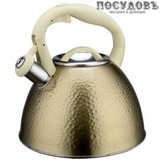 ZEIDAN Z-4360 чайник со свистком, 3,0 л, сталь нержавеющая, капсульное дно
