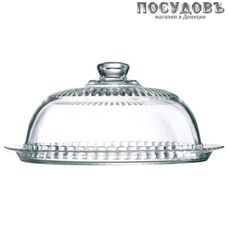 Luminarc 41415 блюдо с крышкой, цвет прозрачный, Ø270 мм, стекло упрочненное, Франция 1 шт.