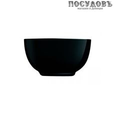 Luminarc Diwali P0863 салатник, стекло упрочненное, цвет черный, Ø145 мм, 750 мл, Франция 1 шт.