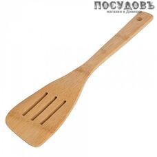 Webber КА-00009, лопатка с прорезями, 280 мм, бамбук, Россия, на блистере 1 шт