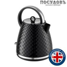 BQ KT1704P электрочайник, 2200 Вт, 1700 мл, пластик, черный