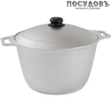 Кукмара к60 кастрюля с крышкой 6,0 л, алюминий литой
