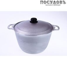 Кукмара к80 кастрюля с крышкой 8,0 л, алюминий литой