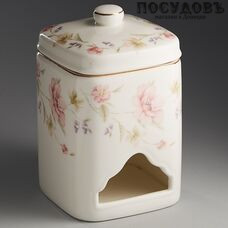 Beatrix Сан-Марино МН002Q банка для чайных пакетиков с крышкой, 80×130 мм, фарфор, в упаковке 2 пр.
