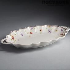 Beatrix Флориана МН069Z блюдо, фарфор, 260×145 мм, в упаковке 1 шт.