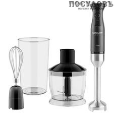 Scarlett SC-HB42F52 блендер многофункциональный, 750 Вт, измельчитель 600 мл, цвет черный