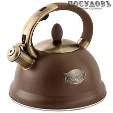 ZEIDAN Z-4385 чайник со свистком, 3,0 л, сталь нержавеющая, капсульное дно