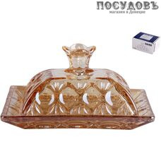 Glass Ware 4508 масленка с крышкой, 160×120×80 мм, стекло