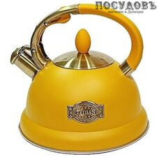 ZEIDAN Z-4388 чайник со свистком, 3,0 л, сталь нержавеющая, капсульное дно