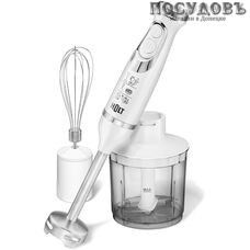 HOLT HT-BL-009 блендер многофункциональный, 600 Вт, измельчитель 500 мл, цвет белый