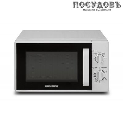 Horizont 20MW700-1378AAW отдельностоящая микроволновая печь, 700 Вт, 20 л, белый