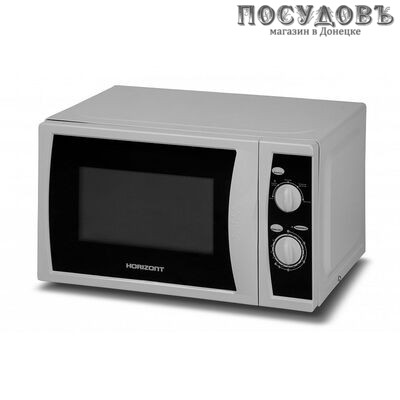 Horizont 20MW800-1378 отдельностоящая микроволновая печь, 800 Вт, 20 л, белый