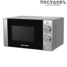 WillMark WMO-264MBF отдельностоящая микроволновая печь, 700 Вт, 20 л, серебристый
