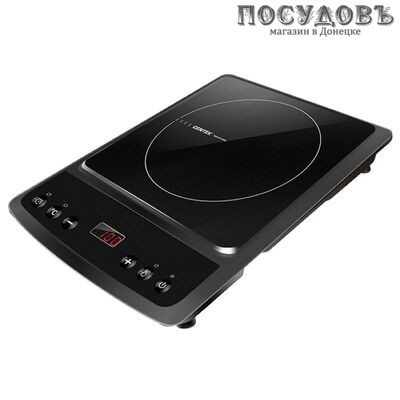 Centek CT-1518 плита индукционная, 1-конфорочная, 2000 Вт, цвет черный