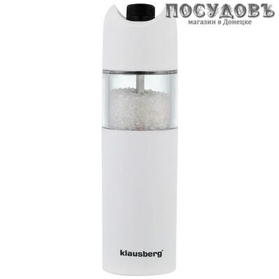 Klausberg KB-7437 мельница для специй электрическая, 50 мл, пластик, акрил, керамические жернова