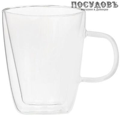 Attribute Canteen ATM101 кружка с двойными стенками, 300 мл, стекло термостойкое