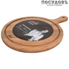 Giaretti Natura GR1063НАТ доска разделочная круглая, бук Ø250×350×7 мм