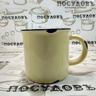 КНР 534-2674-5 кружка 450 мл, керамика, желтый 1 шт.