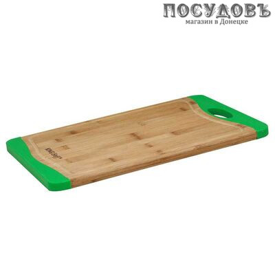 KING Hoff KH-1145 доска разделочная, материал бамбук, 370×250×15 мм 1 шт