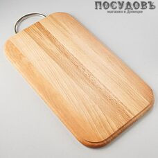 Добрый Дом "Классика с металлом" Ом-40 доска разделочная, материал бук, 400×250×15 мм 1 шт