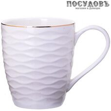 Коралл Loraine 29073 кружка, 300 мл, фарфор, белый