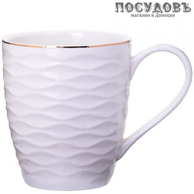 Коралл Loraine 29073 кружка, 300 мл, фарфор, белый
