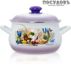 Кастрюля ЭТ-71505 "Прованс" грушевидная 3,0л *4 ИНДУКЦИЯ